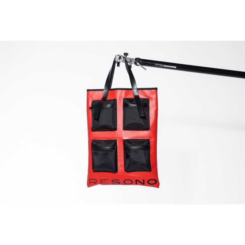 resono the tote bag red